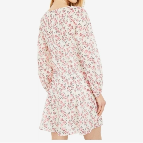 Rebecca Taylor Ikat Fleur Cotton Blouson-Sleeve Dress - Picture 3 of 12